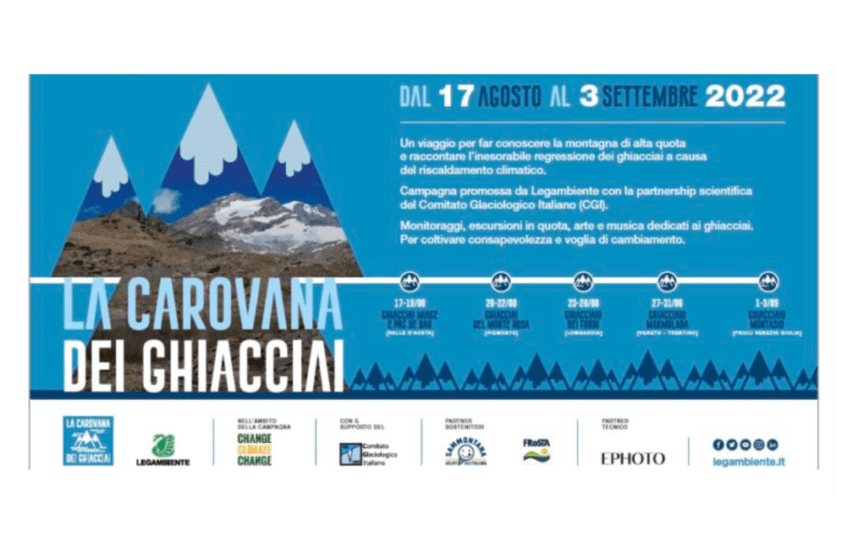  EPHOTO a supporto di Legambiente nella campagna “La carovana dei ghiacciai”