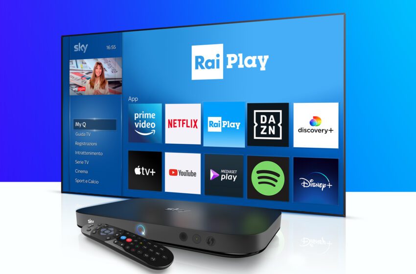 Accordo pluriennale tra Rai e Sky