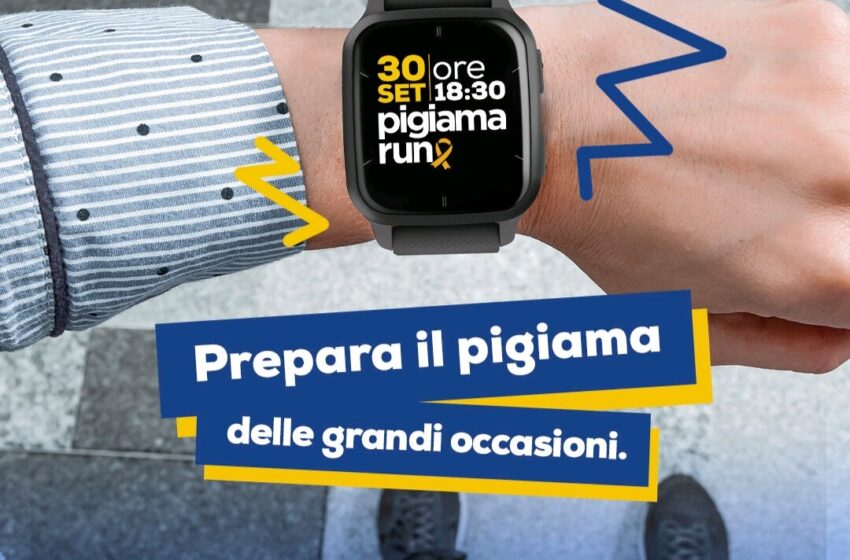 Venerdì 30 settembre Euronics al fianco di LILT per la “Pigiama Run”