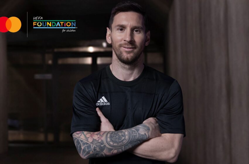 Lionel Messi, ambasciatore internazionale del calcio per Mastercard, lancia una nuova campagna di raccolta fondi per la salute e l’istruzione dei bambini