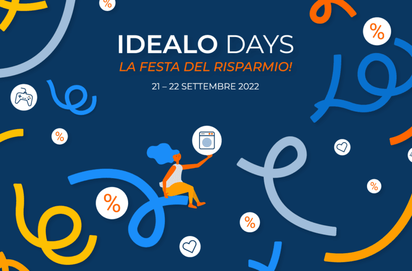 idealo Days: la festa del risparmio torna con due giornate di sconti esclusivi (21 e 22 settembre)