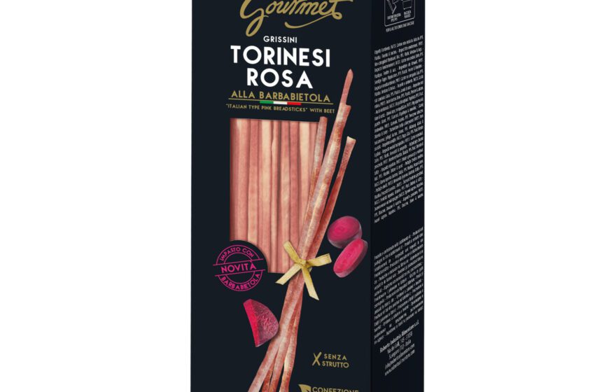 Roberto festeggia la passione di San Valentino con gli originali grissini Torinesi Rosa