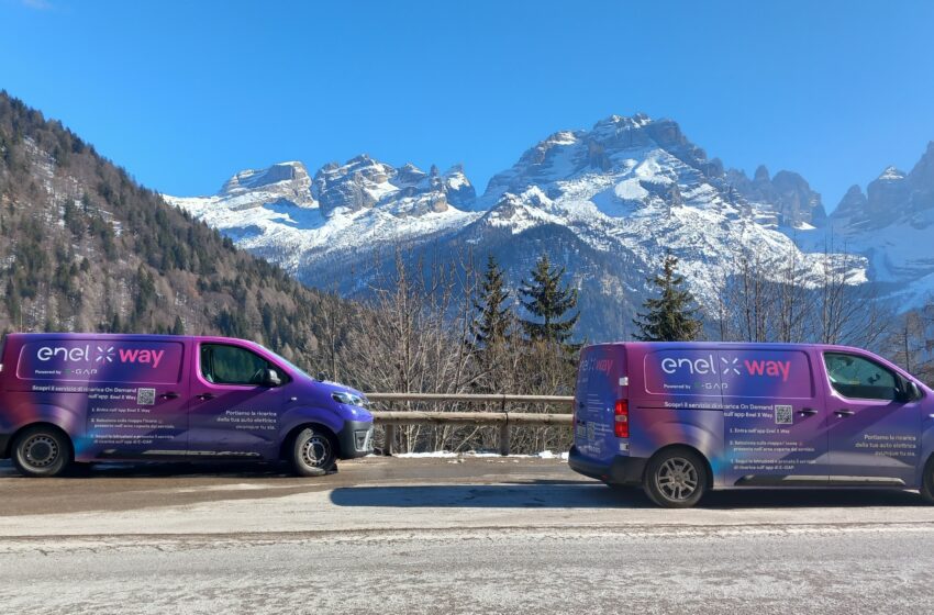  Enel X Way ed E-GAP insieme a Madonna di Campiglio per promuovere la mobilità elettrica e nuove soluzioni di ricarica