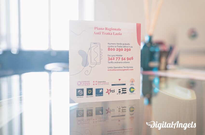 LAZIOcrea sceglie Digital Angels per il Piano Anti Tratta della Regione Lazio