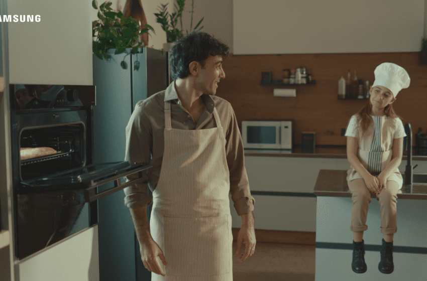 Al via la nuova campagna Samsung che porta in TV per la prima volta il built-in dell’azienda