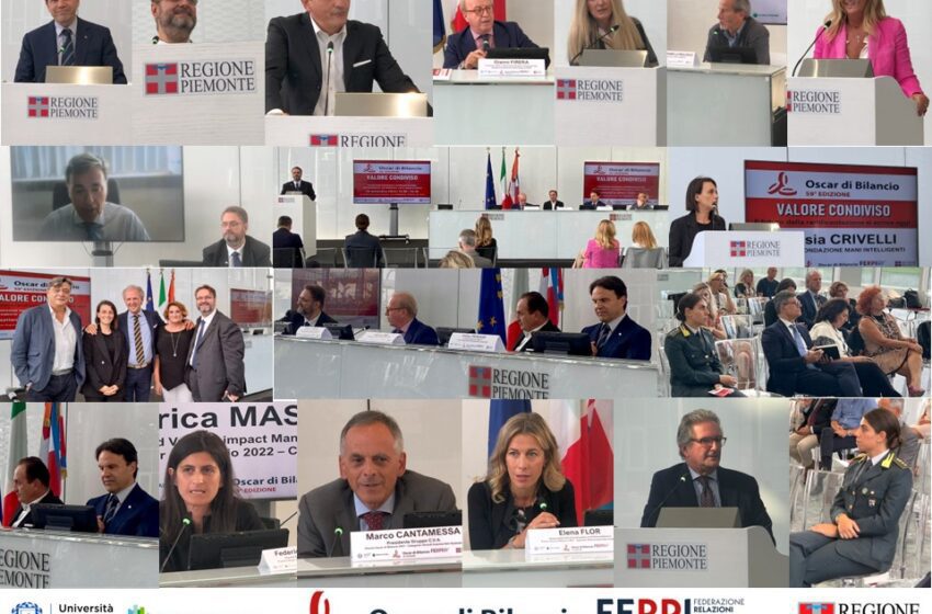 Si è chiusa anche la tappa piemontese del Roadshow per il lancio della 59a edizione dell’OSCAR di BILANCIO di FERPI