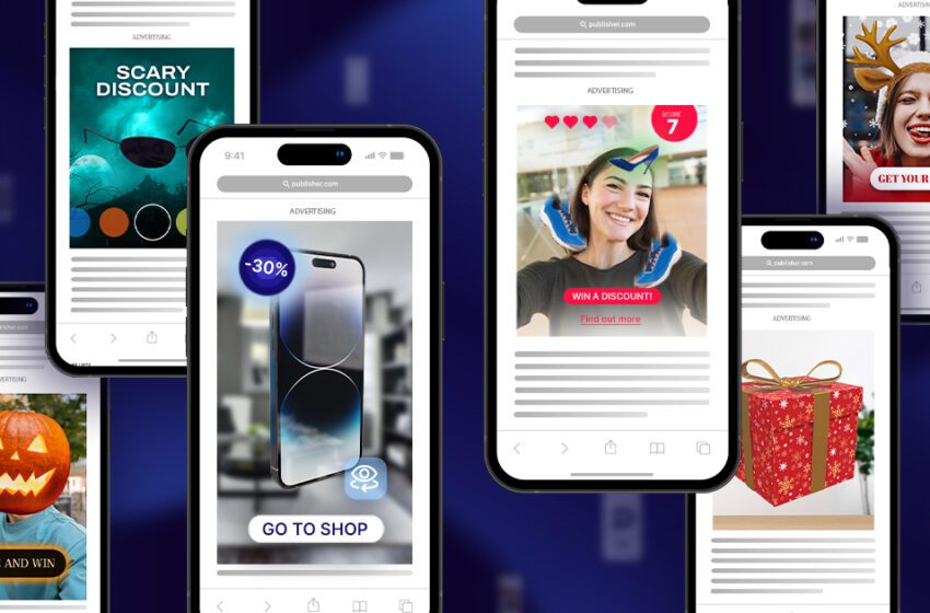 Pubblicità immersiva: Aryel introduce i banner display in 3D e Realtà Aumentata per le Digital Holidays