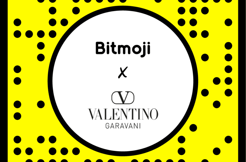  Snapchat lancia la prima collezione di lusso per Bitmoji in collaborazione con Valentino