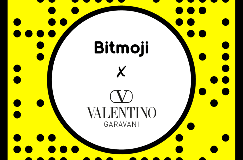 Snapchat lancia la prima collezione di lusso per Bitmoji in collaborazione con Valentino