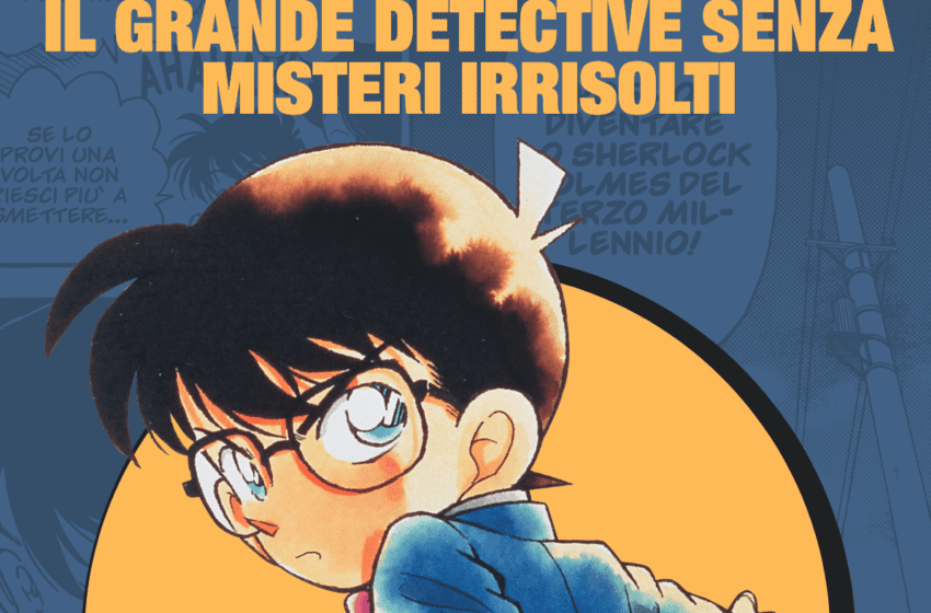 Arriva in edicola “Detective Conan”. Dal 12 dicembre la collana sarà disponibile con La Gazzetta dello Sport e Tv Sorrisi e Canzoni.