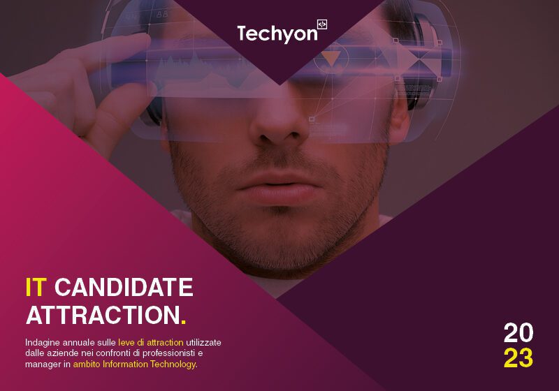  Techyon pubblica la nuova edizione dell’analisi annuale “IT Candidate Attraction”