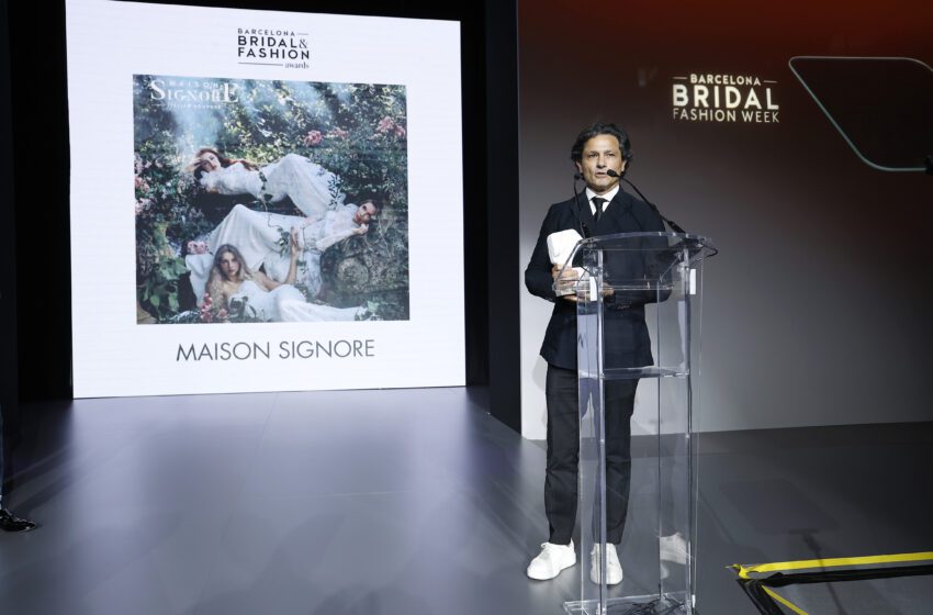  Moda: Maison Signore riceve il premio Tradition & Innovation Barcelona Bridal & Fashion Awards