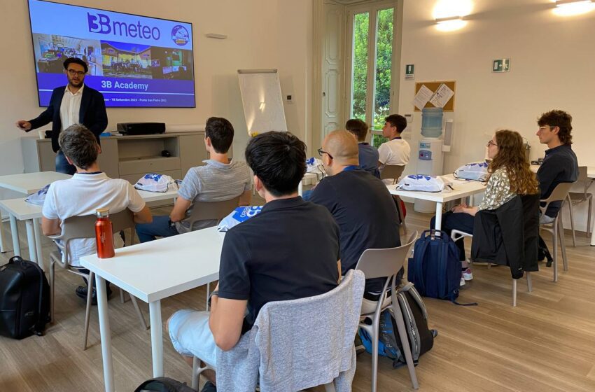 TORNA LA 3B METEO ACADEMY PER FORMARE I FUTURI METEOROLOGI