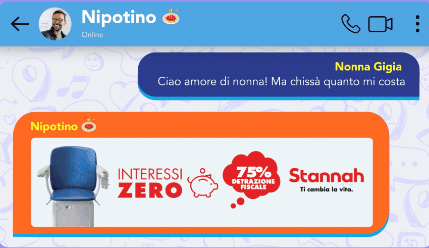 “Chat”: la nuova campagna multicanale di Stannah