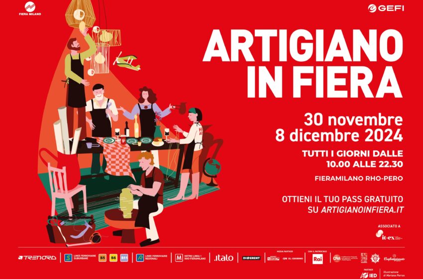  Al via la campagna crossmediale di Artigiano in Fiera 2024 realizzata in collaborazione con IED