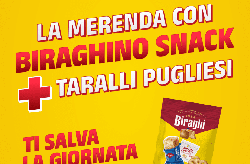 TRO contribuisce al lancio del nuovo Bi-Snack Biraghi