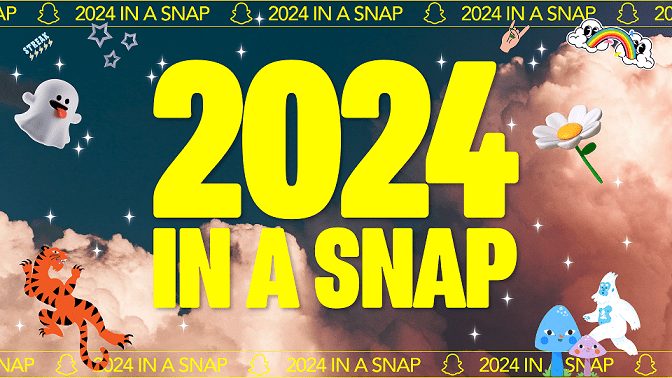 Il 2024 in uno Snap: le tendenze che hanno dominato sulla piattaforma nell’ultimo anno!