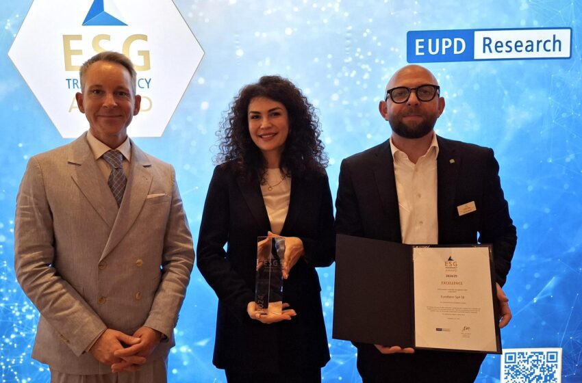 Sostenibilità e trasparenza d’impresa. Riconoscimento europeo per Eurotherm: l’azienda è fra le Leading Company dell’ESG Transparency Award 2024