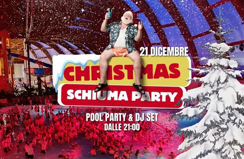Ad Acquaworld, il Natale si festeggia con il Christmas Schiuma Party