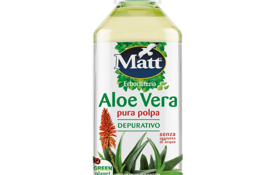 Operazione detox: Fegato Ok e Aloe Vera, gli integratori Matt per depurarsi in modo naturale dopo i vizi delle feste