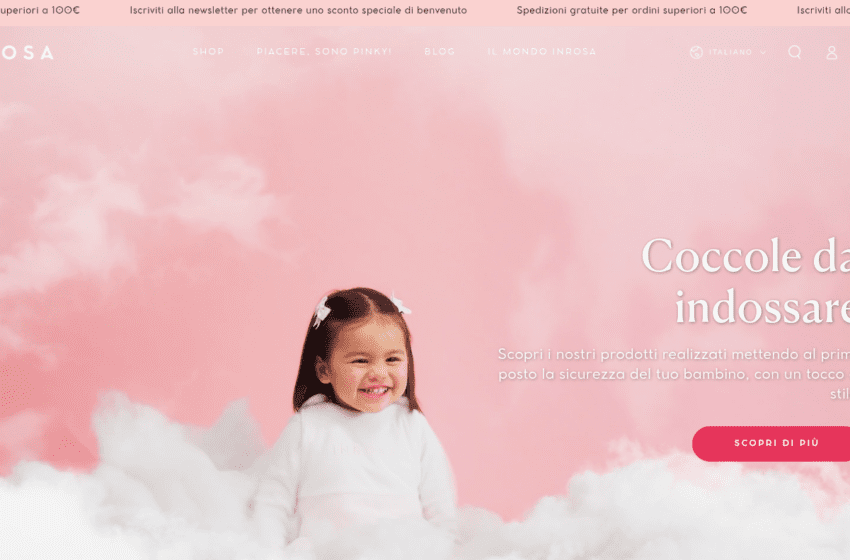Glint lancia l’eCommerce di INROSA: una rivoluzione digitale per famiglie moderne