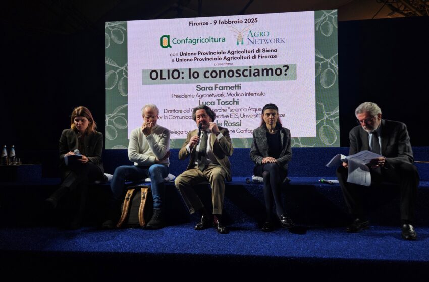“Olio: lo conosciamo?” L’olio al centro di Agronetwork a Taste: un piano per promuovere e valorizzare l’eccellenza italiana