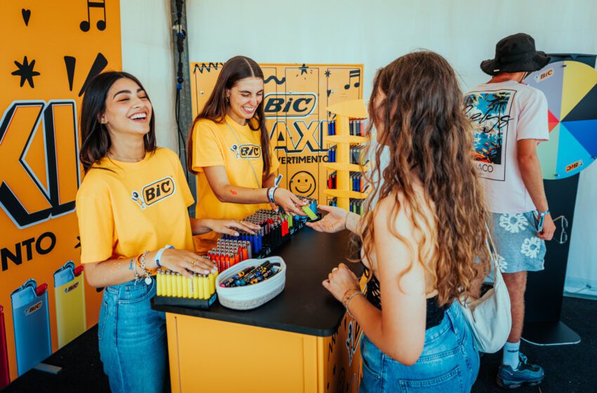 BIC protagonista dell’estate musicale 2025: il brand conquista Nameless e I-Days insieme a ZooCom