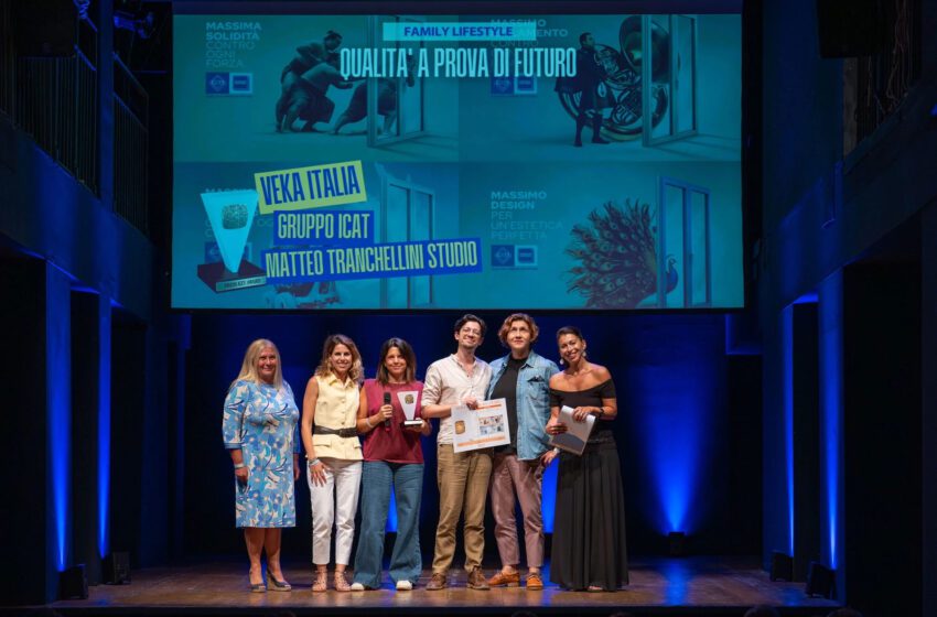 Gruppo Icat vince ai Media Key Awards con la campagna Qualità a prova di futuro per VEKA