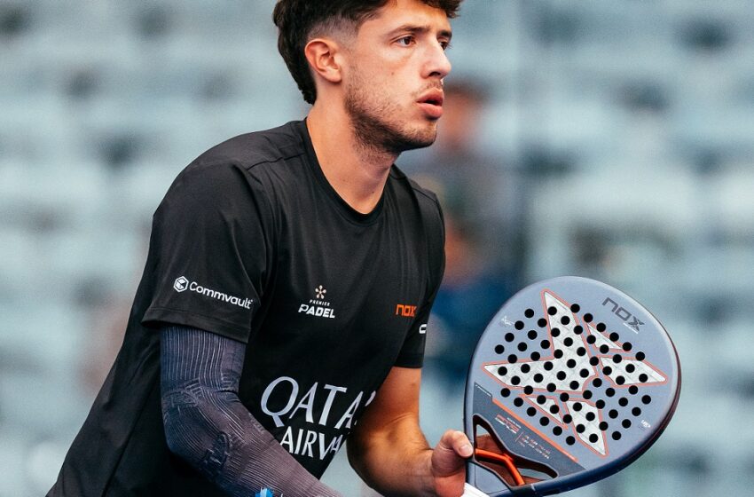  Commvault è sponsor del campione di padel Agustín Tapia  per la stagione 2025-2026