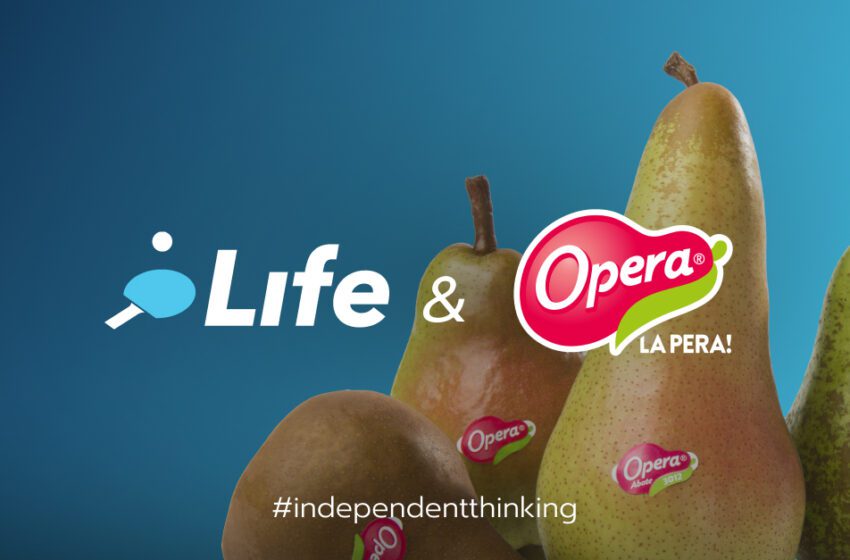  Life firma la campagna integrata per Opera “Vinci ogni giorno con Opera La Pera”