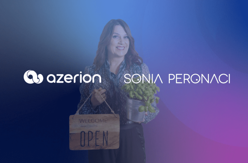 Azerion amplia il proprio perimetro Food con l’ingresso del brand Sonia Peronaci